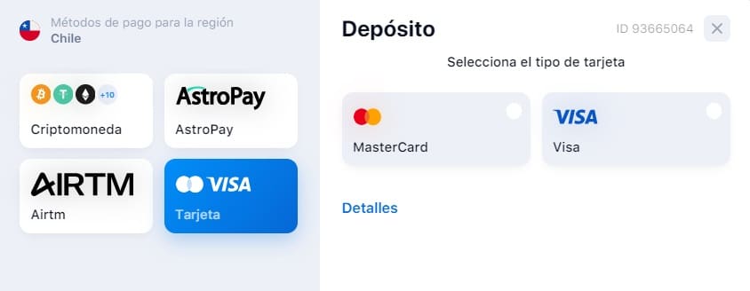 Las opciones para depositar en 1win van desde criptomonedas hasta tarjetas de crédito y mucho más.