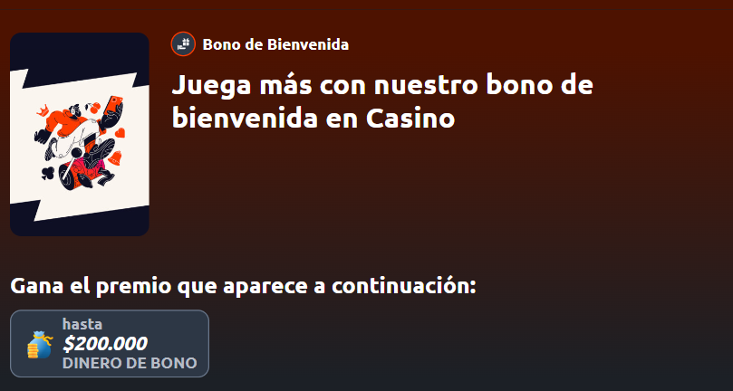 Betano bono de bienvenida para casino